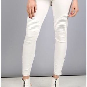 BEULAH Moto Leggings